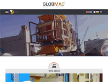 Tablet Screenshot of globmac.com